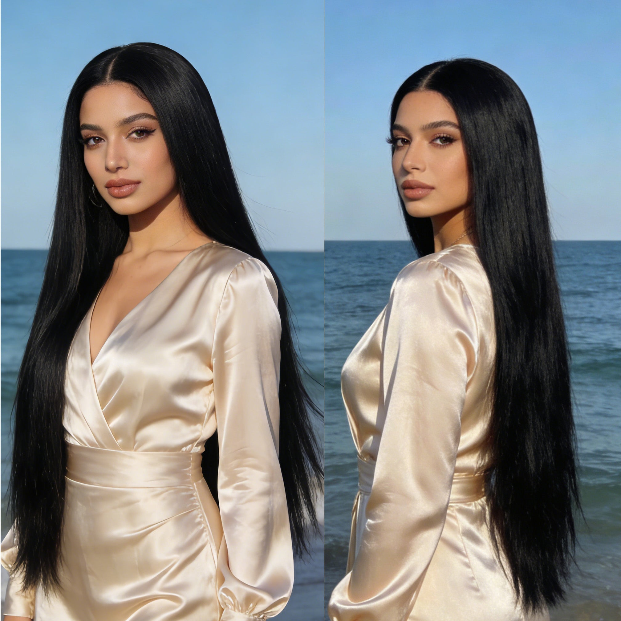 وصلات شعر من شعر بشري طبيعي