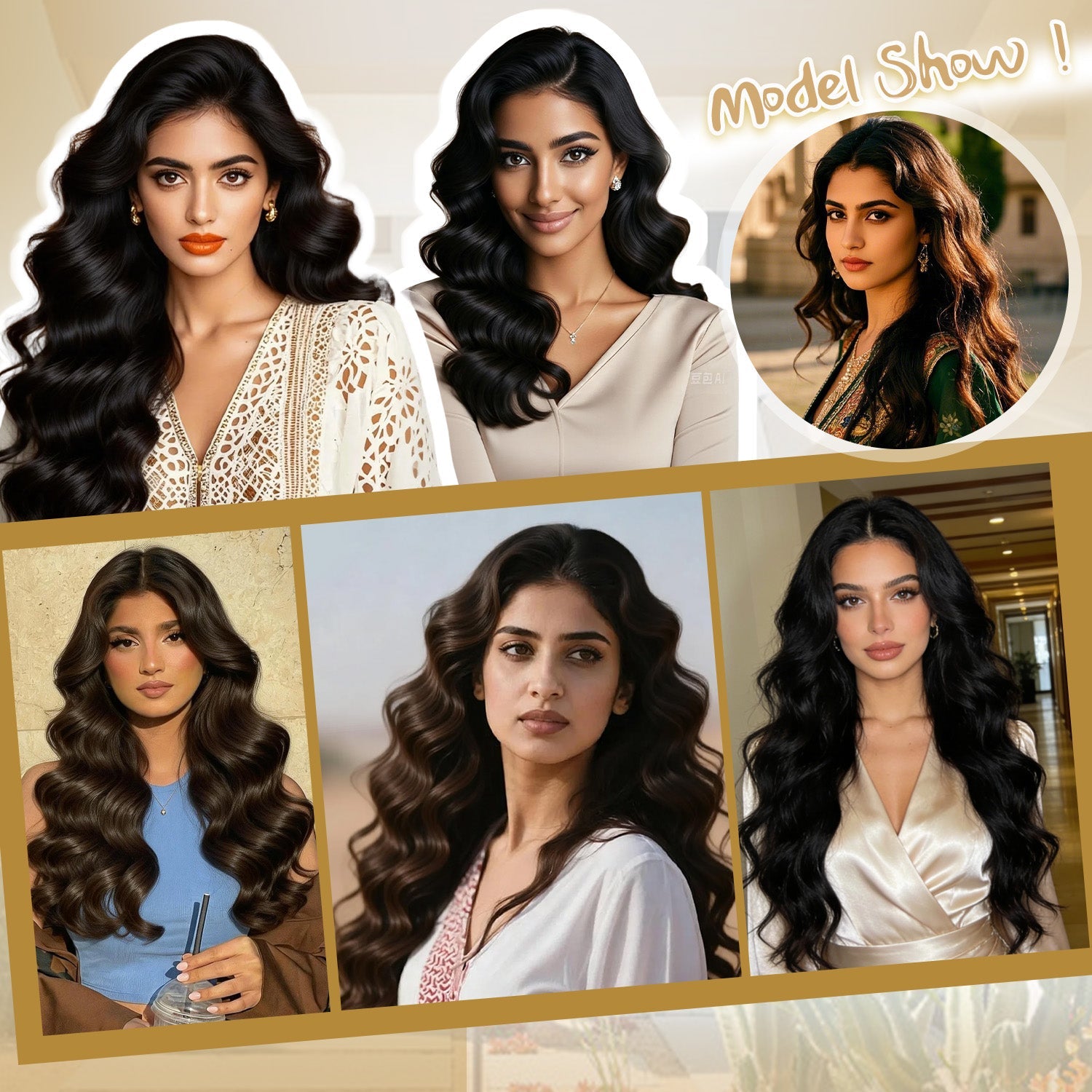 وصلات شعر "ريتش كوكو" (RICH COCO) ويفي PU تيب – شعر بشري طبيعي 100%، اندماج سلس (Seamless) ولون بني طبيعي.