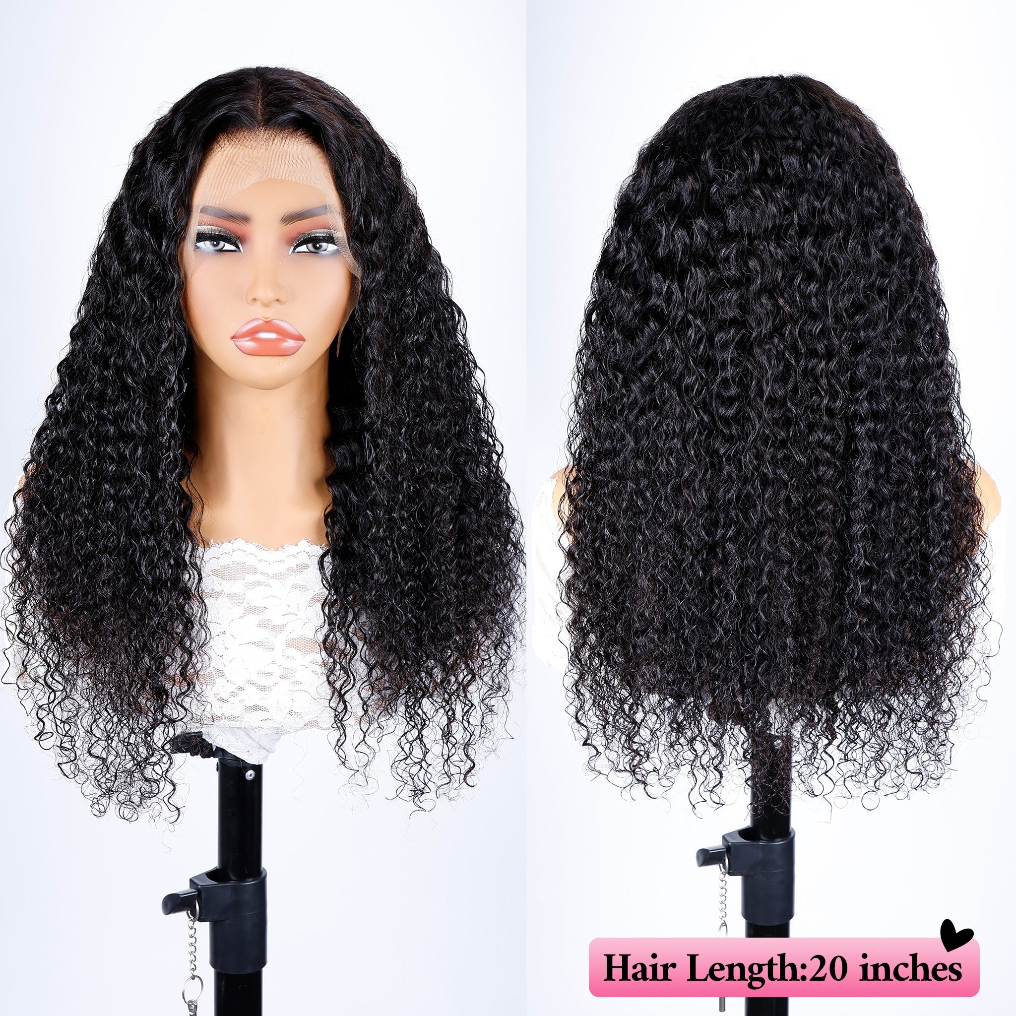 شعر مستعار مجعد جيري 13x4